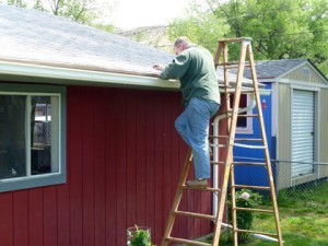 Gutter cleaning