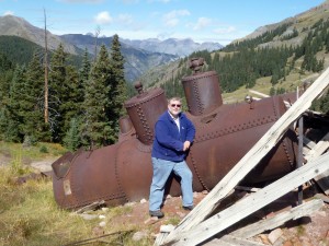 Boilers at the San Juan Chief Mill near Mineral Point