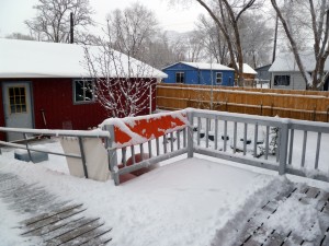 Main deck partially cleared.