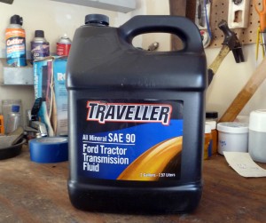 Fresh oil comes in 2-gallon jugs