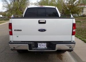 rear view - F150