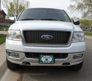 Front view - F150