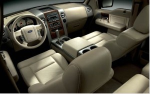 Truck interior