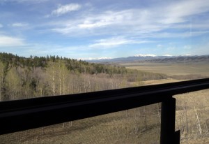South Park view from slide-out window