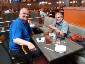 Jon and myself at lunch in Denver