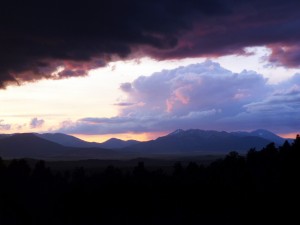 "Stormy Sunset"