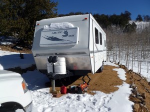 RV at Sanderling, December 14.