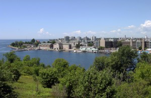 City of Kingston, Ontario, Canada from Fort Henry