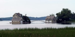 Big house, small island
