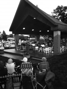 Community concert in Wisconsin