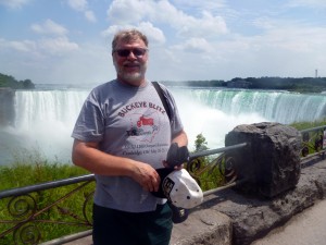Jerry at Niagara Falls, June 29, 2014