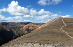 Handcart Gulch from Red Cone Trail