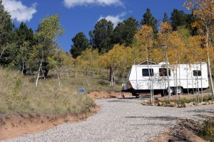 Driveway loop, fall 2014. Note old pine stump on hillside for reference.