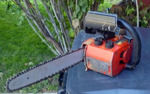 Rehabbed Craftsman chain saw