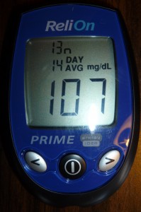 14 day average glucose level