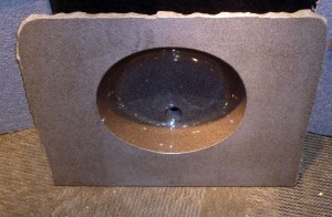 Rimless sink caught our eye