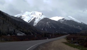 Approaching Red Mountain Pass, 5-24-15