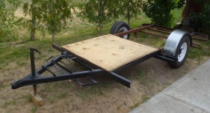 Cistern trailer under construction