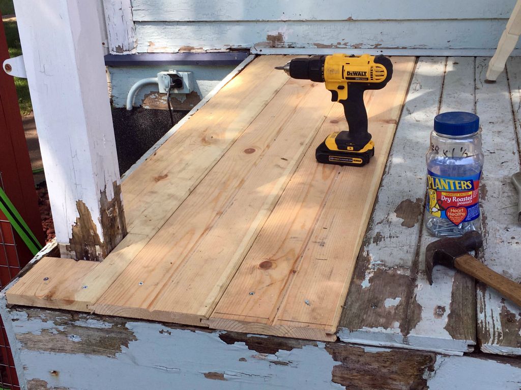 Side deck repairs